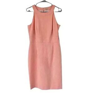 Cremieux Daniel Cremieux Women's Orange/White Poly/Spandex Pinstripe Halter Penc